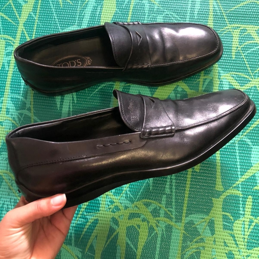 EUC Tod's City Gommino Penny Men Driving S…